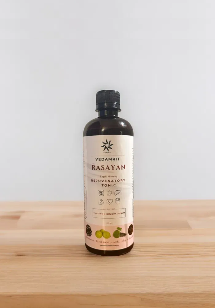 VedRasayan-1 Ved Rasayan - The Complete Ayurvedic Rejuvenation Tonic for Digestion & Immunity - 500ml